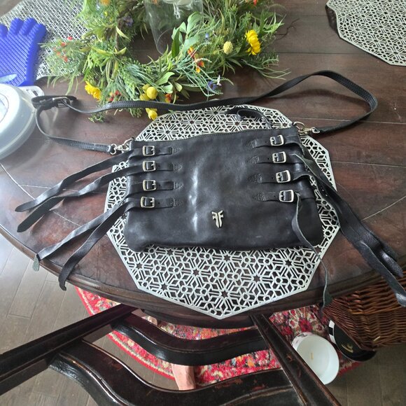 Frye Black Leather Purse - Picture 6 of 6